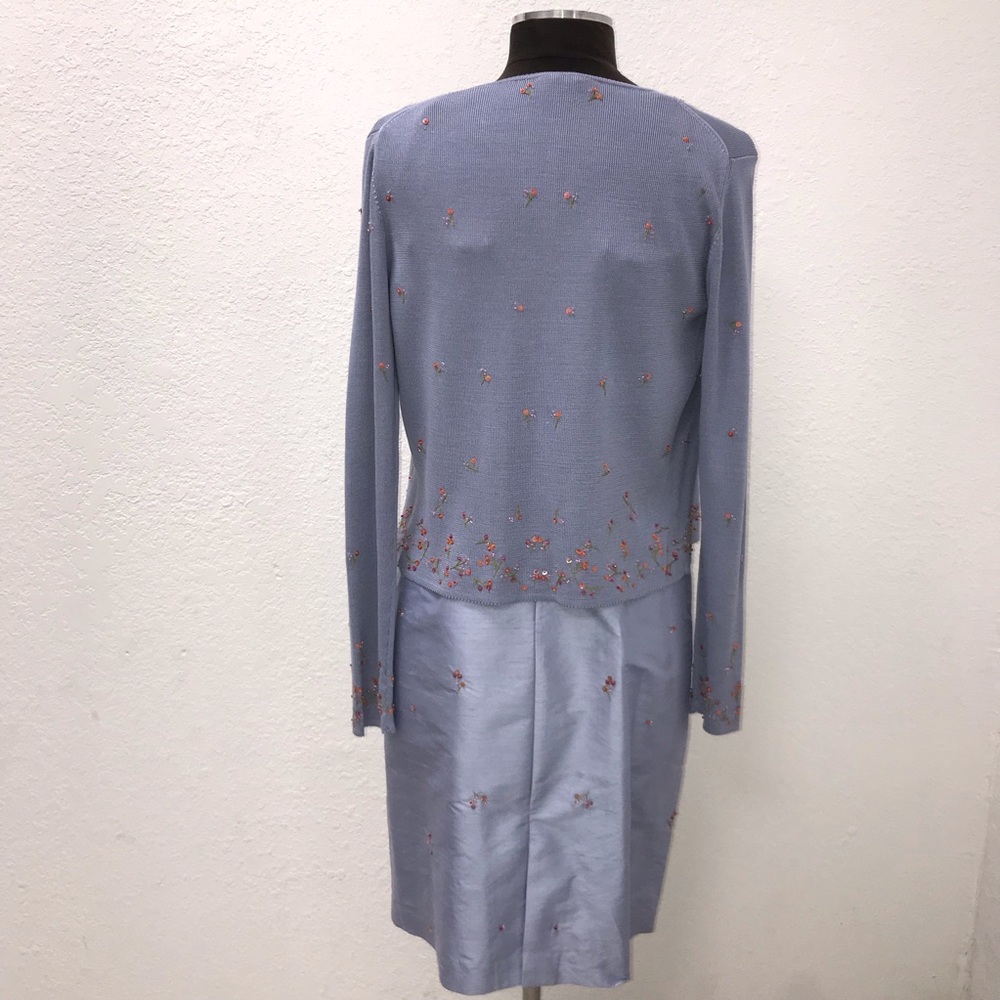 NWOT vintage  Ann Taylor Silk 2 Pc Dress Size 2 - Picture 3 of 9